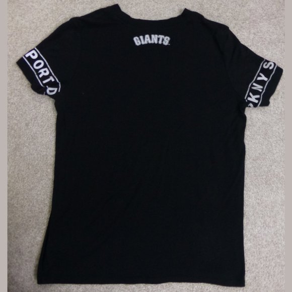 San Francisco Giants DKNY Black T-Shirt - Picture 9 of 12